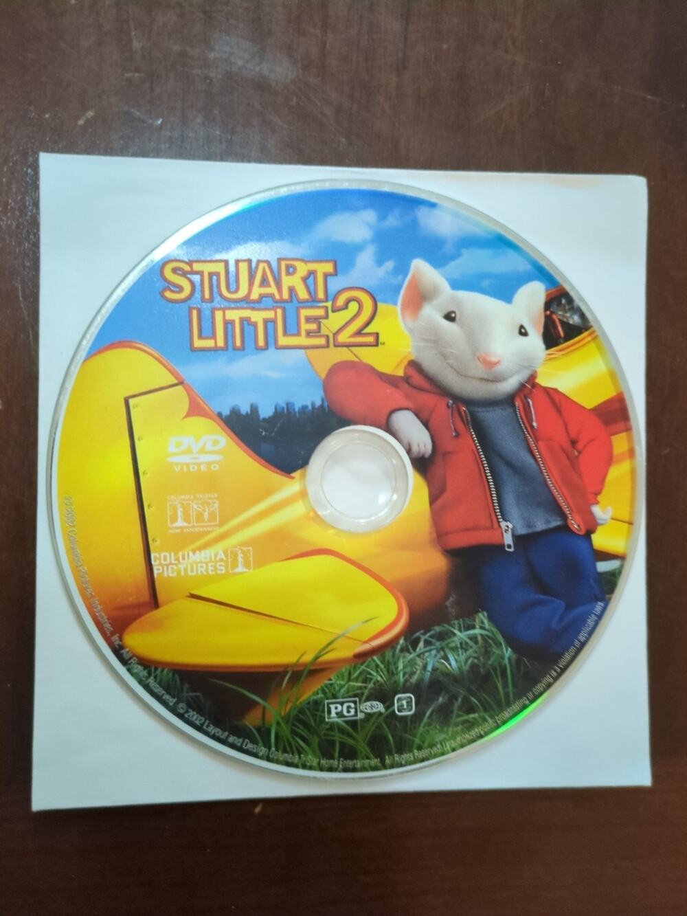 Stuart Little 2 (DVD, 2002) disc only